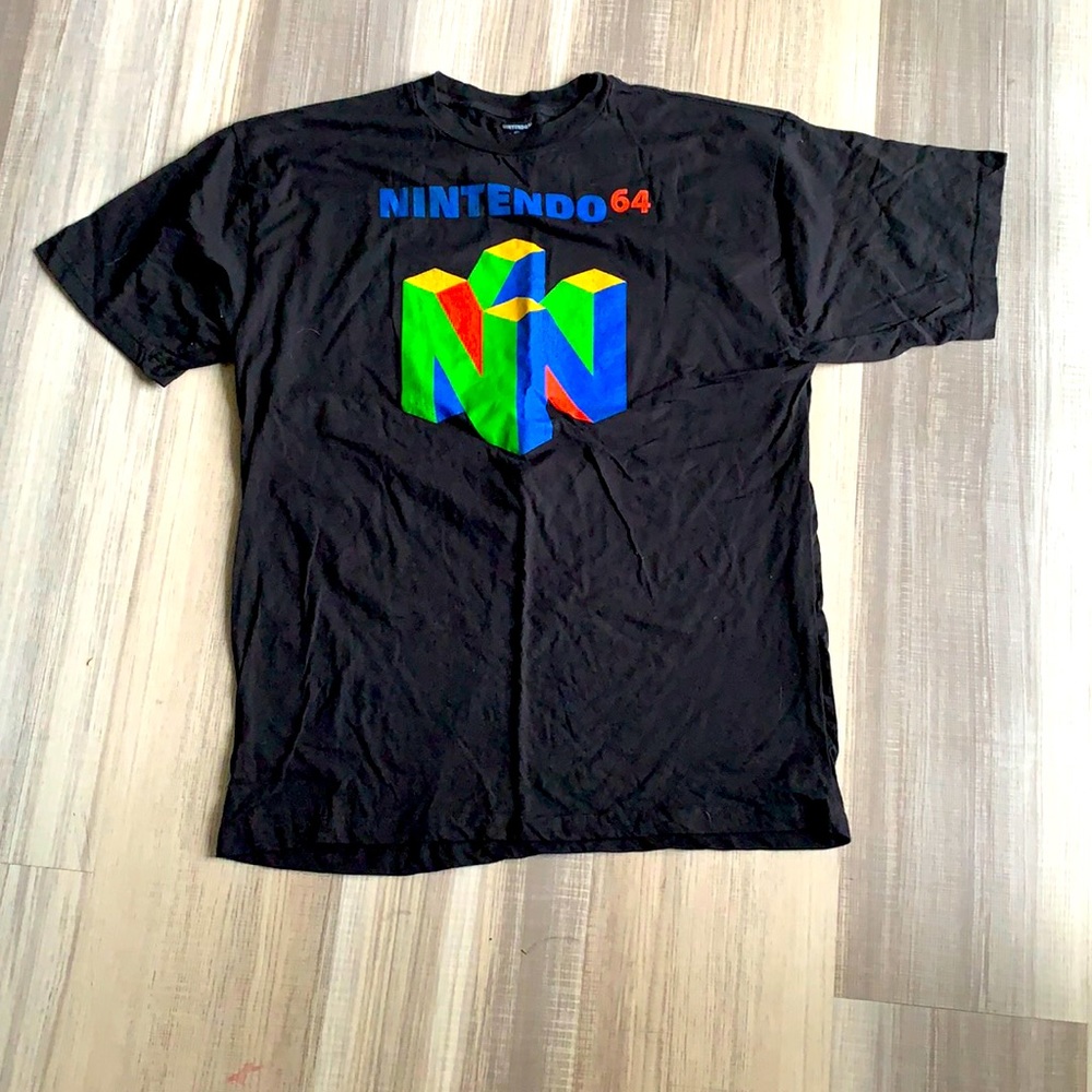 VINTAGE NINTENDO 64 COTTON TEE XLT